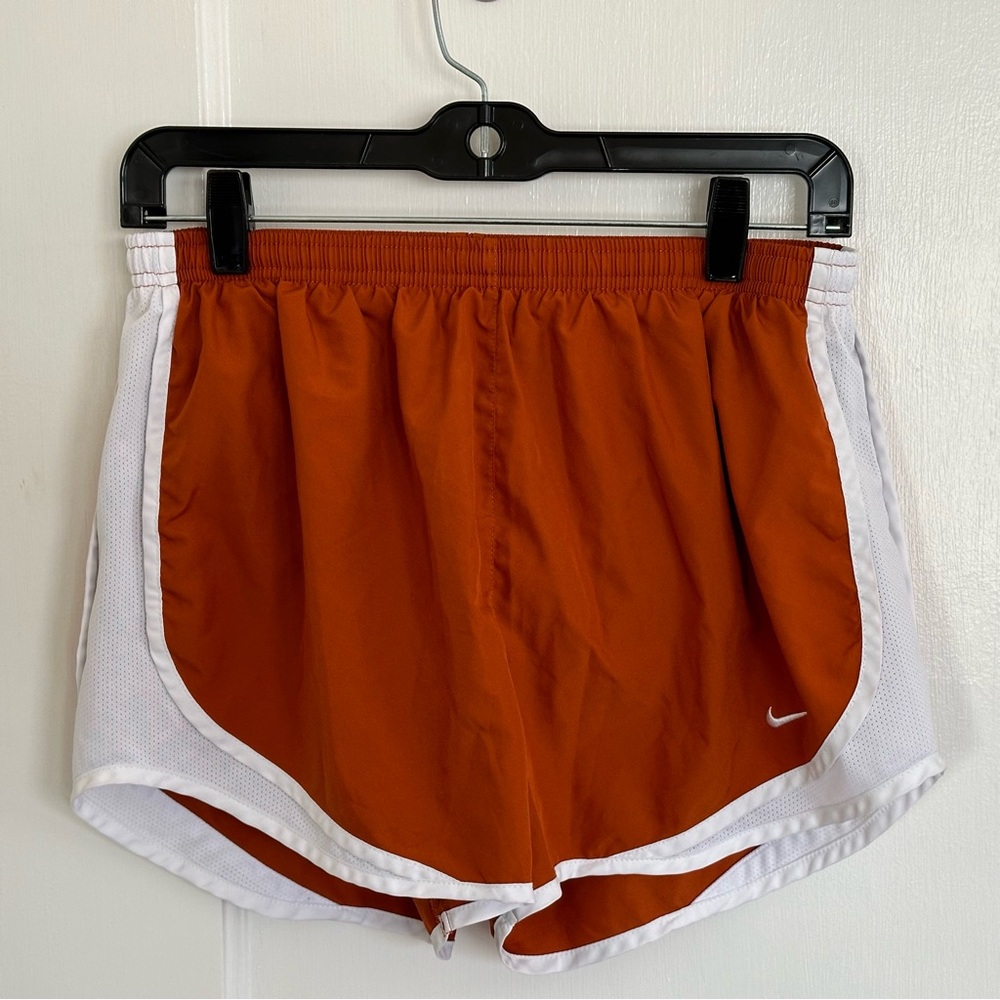 Nike Dry Fit Athletic Running Shorts Burnt Orange Size Medium